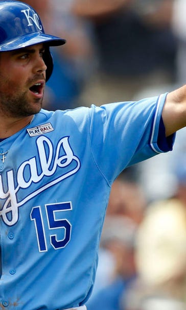 Merrifield's streak reaches 18 games as Royals defeat Indians 12-5